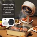 Portable Desktop Range Hood — USB Mini Extractor Fan for Hot Pot, BBQ & Frying